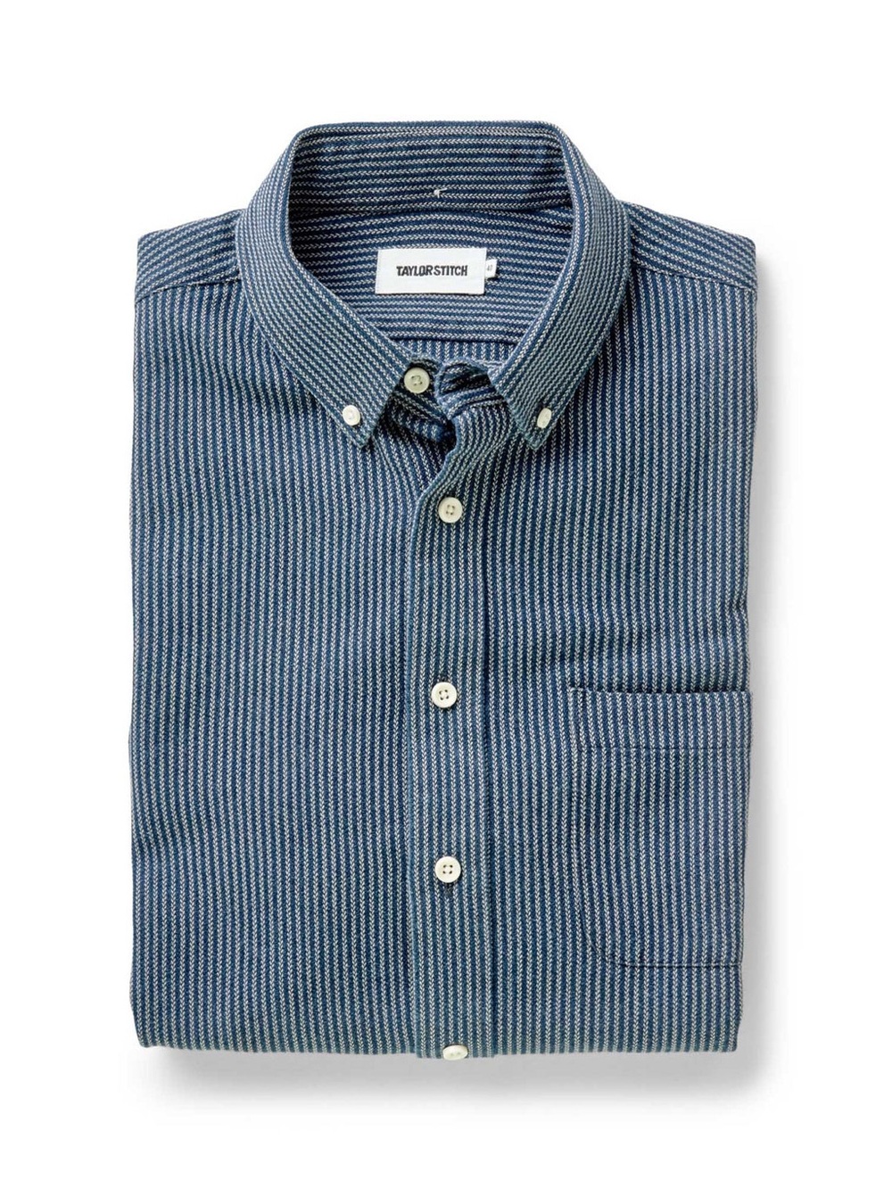 NWT Taylor Stitch Roped Indigo The Jack Shirt Size 44 (XL) - Picture 4 of 16